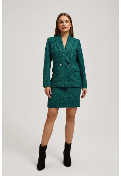 cu nasturi decorativi - Verde