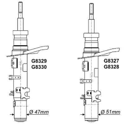 Amortizor MONROE G8328