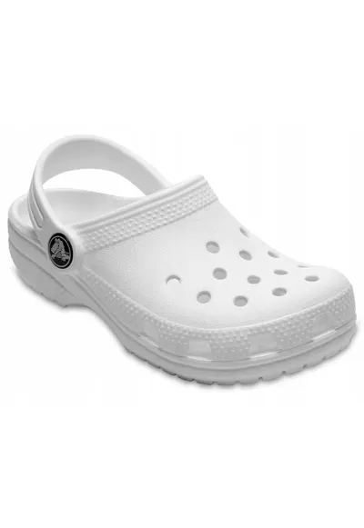 Saboti pentru copii - Classic Kids Clog 206991 - alb - marimea EU 30-31 - 19.1 cm