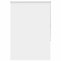 Gossi jaluza cu role opace alb 100x175 cm latime tesatura 95,7 cm