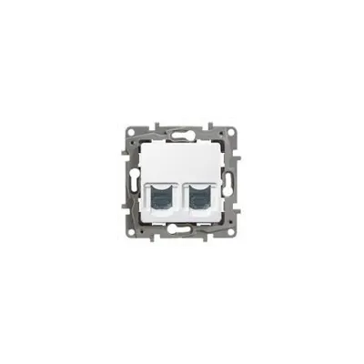 Priza pentru Date, Double Rj45 Cat 6 Utp Lin , Legrand Niloe