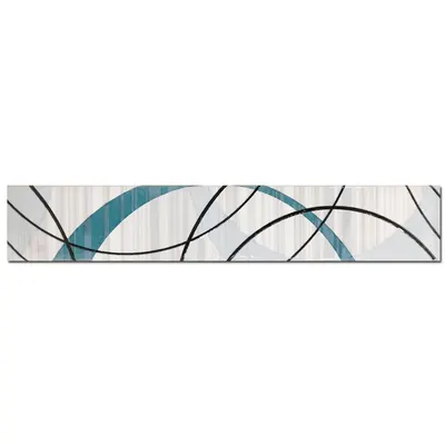 Brau decorativ faianta baie / bucatarie Living Pop Azul 5 x 31.6