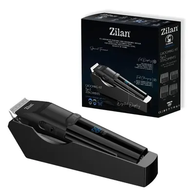 Aparat de tuns trimmer Rhodos, afisaj LED, lama detasabila ZILAN / ZLN 8818 Engros