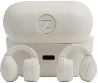 Căști wireless Sennheiser - ACCENTUM Clip, TWS, bej