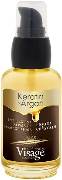 Visage Cristale lichide pentru păr Keratin & Agran, 50 ml