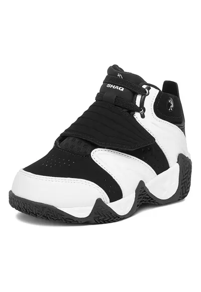 Pantofi sport copii - alergare - velcro - negru - material sintetic