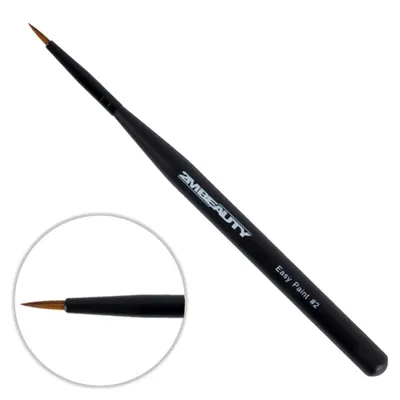 Pensula nail art 2M Black Beauty Easy Paint nr. 02