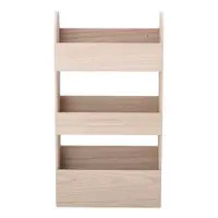 Bibliotecă de perete pentru copii din lemn de paulownia 38x70 cm Moris – Bloomingville Mini