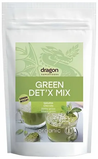 Mix detoxifiant verde, 100g, Superalimente Dragon
