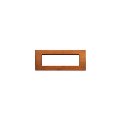 Placa ornament ,7 module, cires american, living light, BTICINO