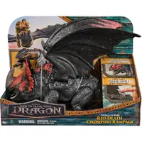 Figurina dragon, DreamWorks Dragons, Red Death Chomping Ramoage, 6072650