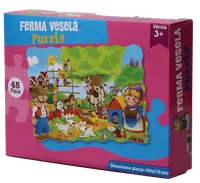 Puzzle Ferma Vesela 45 piese
