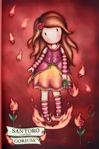 Caiet mare Santoro Gorjuss - Fire In My Heart, 38 de coli