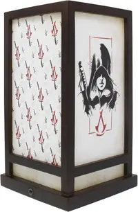 Lampă Neamedia Games: Assassin's Creed Shadows - Yasuke Portrait (LED), 25 cm