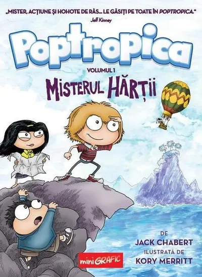 Misterul hărții. Poptropica (Vol. 1) - Hardcover - Jack Chabert