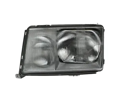 Far Stanga (halogen, H3/H4, pneumatic, culoare insertie: cromat, culoare semnalizator: portocaliu) potrivit MERCEDES 124 (A124), 124 (C124), 124
