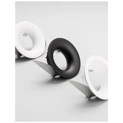 Spot OTTAVIA Nisipiu Negru Aluminiu GU10 1x50 Wat Fara bec combine cu 820610 GU10 Lampholder