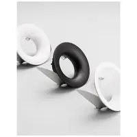 Spot OTTAVIA Nisipiu Negru Aluminiu GU10 1x50 Wat Fara bec combine cu 820610 GU10 Lampholder