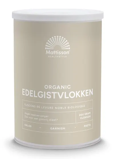 Drojdie bio nutritivă cu vitamine В, 200 g, Mattisson Healthstyle