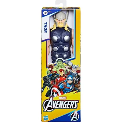 Figurina articulata, Marvel, Avengers Titan Hero, Thor, E7879