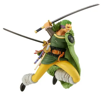 Statuetă Banpresto Animation: One Piece - Roronoa Zoro (Battle Record), 17 cm