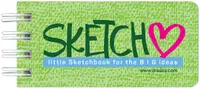 Caiet de schițe spiralat Drasca - Little Sketchbook For The Big Ideas, 80 foi