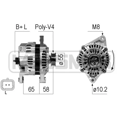 Generator/alternator ERA 210710A