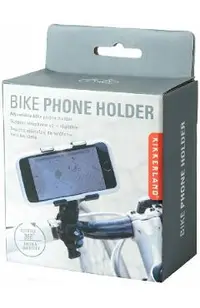 Suport telefon pentru bicicleta. Negru