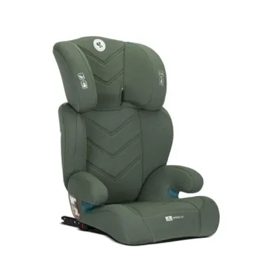Scaun auto, Lorelli Speed GT, I-Size, Isofix, transformabil in inaltator auto, 3-12 ani, 100-150 cm, Green
