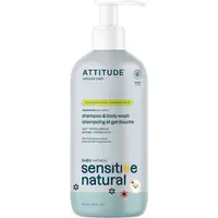 Sampon si Gel de Dus 2in1 pentru Bebelusi Sensitive Skin Baby Natural 473ml