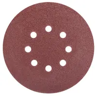 Set 5 discuri abrazive 210mm, prindere arici, granulatie 40, 10A, 8 gauri Ø10mm, Evotools 680637