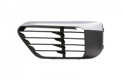 Grila bara fata stanga X-LINE, plastic, negru argintiu BMW X1 F48 intre 2015-2019