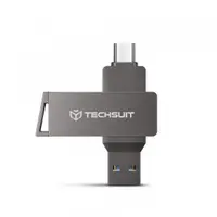 Memorie Externa USB-A 3.0 / USB-C Techsuit THSM20, 128Gb