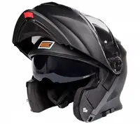 Casca moto rabatabila cu ochelari, Origine Delta Basic Solid, culoare negru mat, marime L