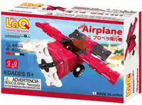 Constructor pentru copii LaQ Hamacron - Avion, 50 piese