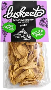 Snack proteic cu usturoi, fără gluten, 70 g, Luskeeto