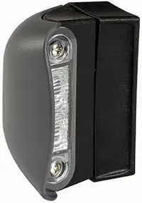 Lumina numar inmatriculare (LED, 12 24V, culoare: negru, culoare sticla: transparent, 57x85mm, lungime cablu: 2500mm)