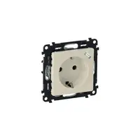 2P+E + USB Type C mixed priza Valena Life cu Capac - Ivory