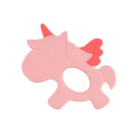 Inel gingival din silicon Canpol - Unicorn, roz