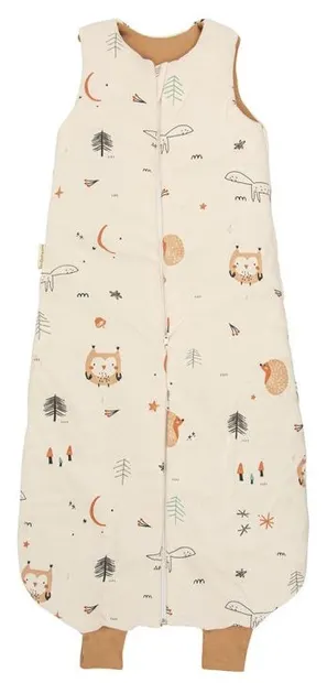 Sac de dormit pentru bebeluși cu picioare Bimbidreams - Wonderland, 90 cm, Tog 2.5, Ivory