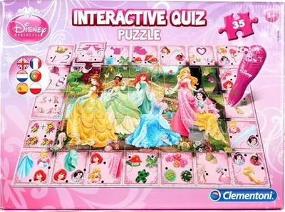 Puzzle interactiv pentru copii Clementoni