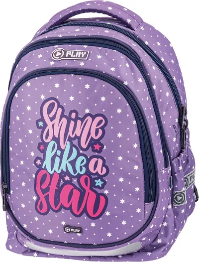 Ghiozdan școlar Play Maxx - Shine Like A Star, 1 compartiment