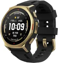 Ceas inteligent Amazfit - T-Rex 3 Pro, 44 mm, 1.32'', negru /auriu