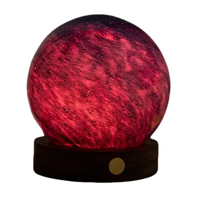 Decorațiune luminoasă în culoare naturală închisă cu USB ø 8 cm Galaxy Breeze – Gingko
