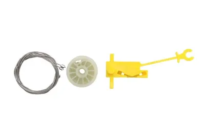 Set reparatie macara geam Fata Stanga potrivit NISSAN PRIMASTAR; OPEL VIVARO A; RENAULT TRAFIC II dupa 2001 - (set)
