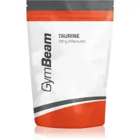 GymBeam Taurine pulbere pentru susținerea performanțelor sportive aroma Unflavoured 250 g