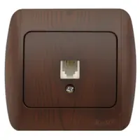 Zirve Priza Telefon Euro ST Nuc Inchis