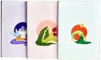 Caiet Victoria's Journals Yoga - Copertă plastică, 96 de foi, format A5, sortiment