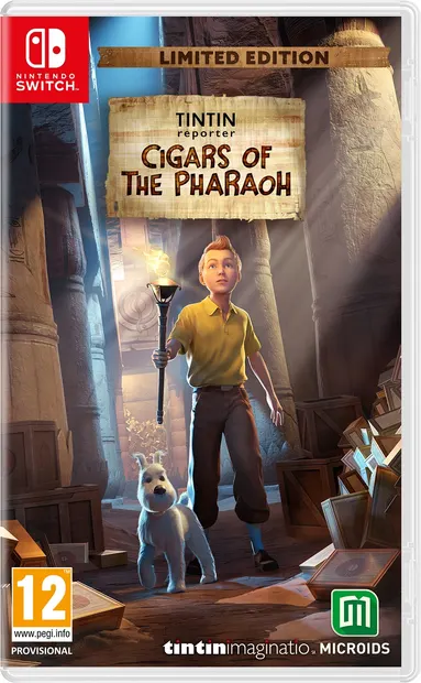 Tintin Reporter: Cigars of The Pharaoh - Limited Edition (Nintendo Switch)