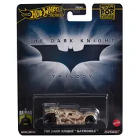 Masina metalica Hot Wheels, Pop Culture, The Dark Knight Batmobile, 1:64, HXD97